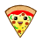Happy Pizza Slice