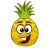 Goofy Eyes Pineapple